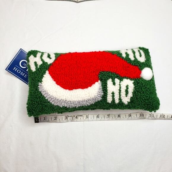 Holiday Pillow Reindeer Socks Wooded Plaque and Ornaments Bundle - Picture 2 of 7